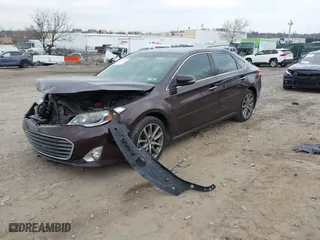 2014 Toyota Avalon Limited with VIN 4T1BK1EB8EU109398, listed as a IAAI auction lot 41843832 with 138,405 mi miles. Bid and sale history available at carsss.com. Image 2.