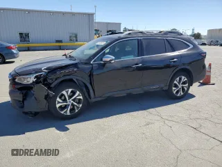 2020 Subaru Outback Touring XT with VIN 4S4BTGPD5L3188644, listed as a Copart auction lot 58183625 with 57,110 mi miles and Salvage title. Bid and sale history available at DreamBid. Image 1.
