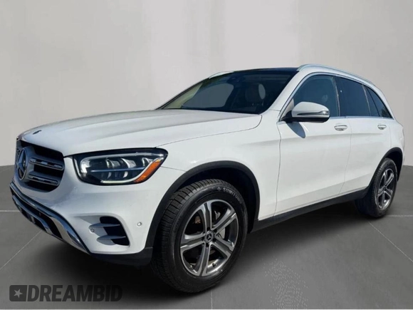 2021 Mercedes-Benz GLC 300 z VIN W1N0G8DB6MV300830, wystawiony jako Copart lot #61652945 z przebiegiem 135 882 mil mil oraz Czysty tytuł • Clean title. Historia ofert i sprzedaży dostępna na DreamBid. Obrazek 2.