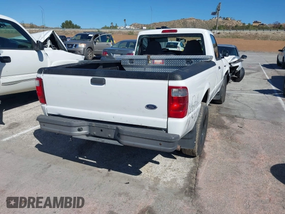 2002 Ford Ranger XL Fleet with VIN 1FTYR10E92PA78166, listed as a IAAI auction lot 41749126 with 116,684 mi miles. Bid and sale history available at carsss.com. Image 4.