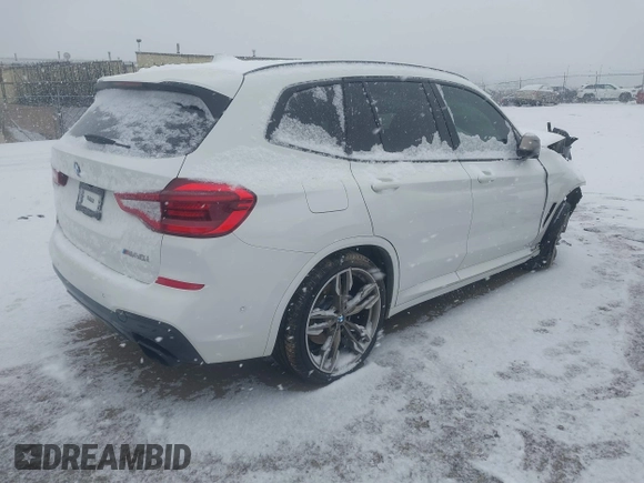 2020 BMW X3 M40i with VIN 5UXTY9C02L9C16309, listed as a IAAI auction lot 41285541 with 57,373 mi miles and . Bid and sale history available at DreamBid. Image 4.