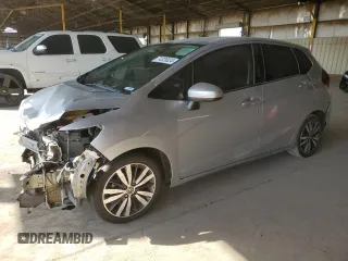 2015 Honda Fit EX-L with VIN 3HGGK5H80FM732104, listed as a Copart auction lot 65087635 with 132,057 mi miles and Salvage title. Bid and sale history available at DreamBid. Image 1.
