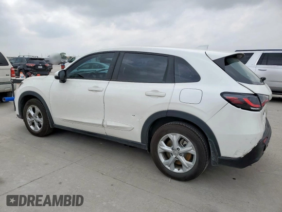 2023 Honda HR-V LX with VIN 3CZRZ1H34PM704706, listed as a Copart auction lot 51579045 with 192,672 mi miles and Salvage title. Bid and sale history available at DreamBid. Image 2.