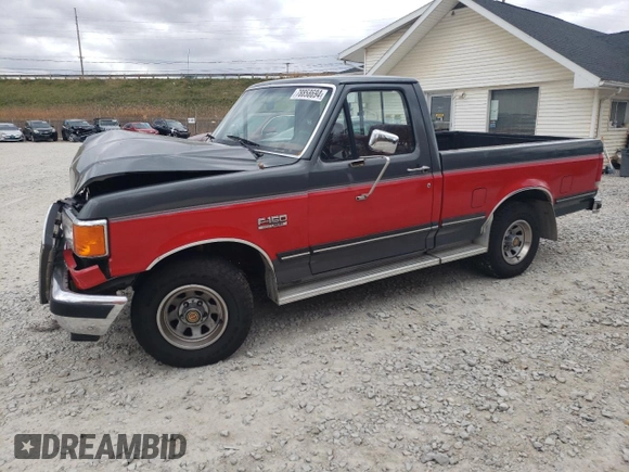 1991 Ford F-150 with VIN 1FTDF15Y1MLA17379, listed as a Copart auction lot 78858694 with 83,758 mi miles and Salvage Title. Bid and sale history available at carsss.com. Image 1.
