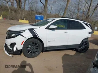 2023 Chevrolet Equinox RS z VIN 3GNAXMEG7PL203601, wystawiony jako IAAI lot #41913587 z przebiegiem 12 837 mil mil oraz . Historia ofert i sprzedaży dostępna na DreamBid. Obrazek 15.