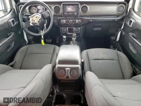 2021 Jeep Wrangler Unlimited Sport S z VIN 1C4HJXDG6MW816651, wystawiony jako Copart lot #60447925 z przebiegiem 53 958 mil mil oraz Szkoda całkowita • Salvage title. Historia ofert i sprzedaży dostępna na DreamBid. Obrazek 8.