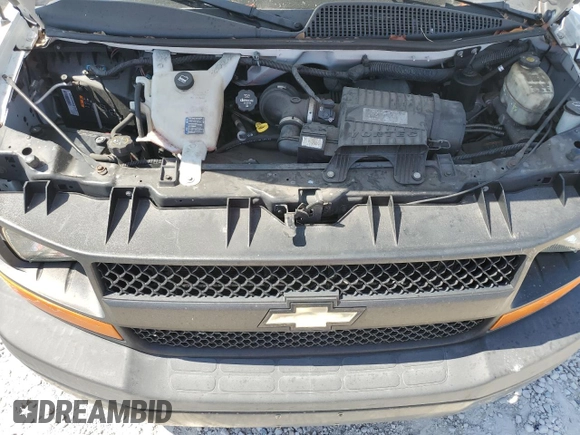 2017 Chevrolet Express Cargo with VIN 1GCWGAFFXH1186627, listed as a Copart auction lot 58189355 with 58,694 mi miles and Clean title. Bid and sale history available at DreamBid. Image 11.