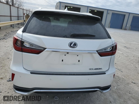 2019 Lexus RX with VIN JTJDGKCA1K2007668, listed as a Copart auction lot 36819493 with 72,028 mi miles. Bid and sale history available at carsss.com. Image 6.