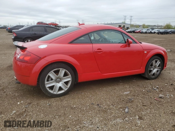 2005 Audi TT z VIN TRUWF28N451001406, wystawiony jako Copart lot #55391845 z przebiegiem 113 156 mil mil oraz Szkody całkowita. Historia ofert i sprzedaży dostępna na DreamBid. Obrazek 3.