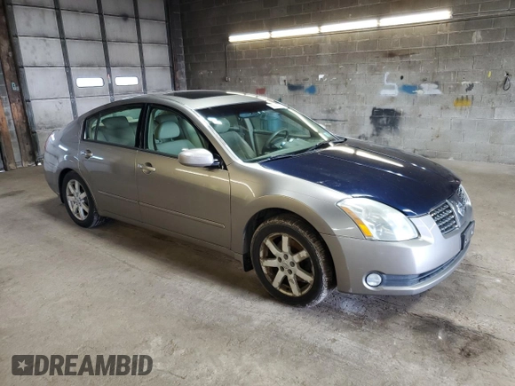 2005 Nissan Maxima 3.5 SL with VIN 1N4BA41E95C850583, listed as a Copart auction lot 52227755 with 70,455 mi miles and Salvage Title. Bid and sale history available at carsss.com. Image 4.