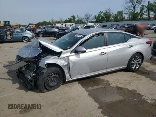 2019 Nissan Altima S z VIN 1N4BL4BV3KC258908, wystawiony jako Copart lot #54106665 z przebiegiem Nie podano mil oraz Szkoda całkowita • Salvage title. Historia ofert i sprzedaży dostępna na DreamBid. Obrazek 1.