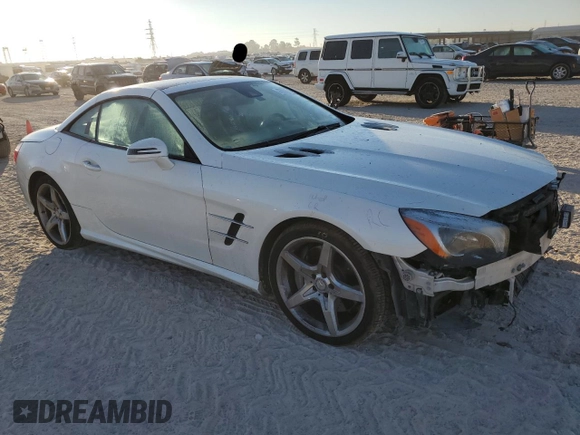 2013 Mercedes-Benz SL-Class SL 550 with VIN WDDJK7DA5DF007318, listed as a Copart auction lot 77696984 with 86,137 mi miles and Salvage Title. Bid and sale history available at carsss.com. Image 4.