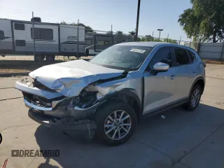 2023 Mazda CX-5 S Preferred with VIN JM3KFBCM4P0191943, listed as a Copart auction lot 55122135 with 44,305 mi miles and Salvage Title. Bid and sale history available at carsss.com. Image 1.