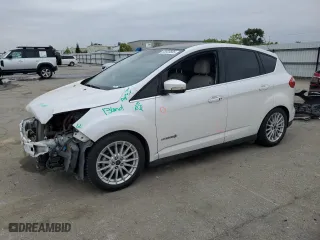 2014 Ford C-Max Hybrid SEL with VIN 1FADP5BU9EL509610, listed as a Copart auction lot 53820565 with 157,648 mi miles and Salvage Title. Bid and sale history available at carsss.com. Image 1.