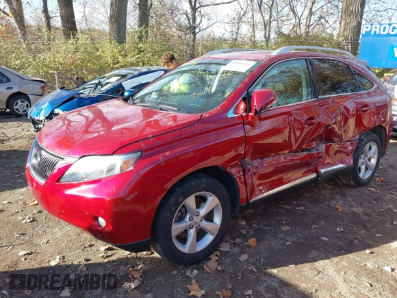 2012 Lexus RX 350 with VIN 2T2BK1BA6CC131552, listed as a IAAI auction lot 40804910 with 156,122 mi miles and . Bid and sale history available at DreamBid. Image 2.