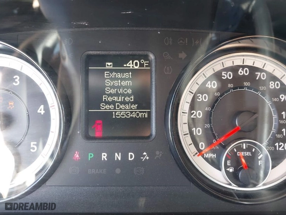 2018 Ram 2500 Tradesman with VIN 3C6UR5HL4JG287673, listed as a IAAI auction lot 41954501 with 155,340 mi miles. Bid and sale history available at carsss.com. Image 15.