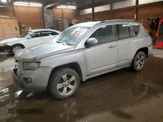 2016 Jeep Compass High Altitude Edition with VIN 1C4NJDEB0GD723578, listed as a Copart auction lot 46068805 with 183,014 mi miles and Salvage Title. Bid and sale history available at carsss.com. Image 1.