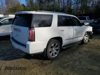 2017 GMC Yukon Denali with VIN 1GKS2CKJ3HR192875, listed as a Copart auction lot 50369075 with 112,877 mi miles and Salvage Title. Bid and sale history available at carsss.com. Image 3.