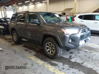 2022 Toyota 4Runner TRD Off Road Premium with VIN JTERU5JR8N6024617, listed as a IAAI auction lot 41120404 with 53,431 mi miles and . Bid and sale history available at DreamBid. Image 1.