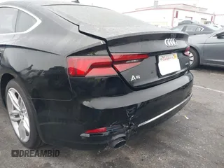 2019 Audi A5 Sportback Premium with VIN WAUANCF50KA072515, listed as a IAAI auction lot 41135123 with 30,456 mi miles. Bid and sale history available at carsss.com. Image 6.