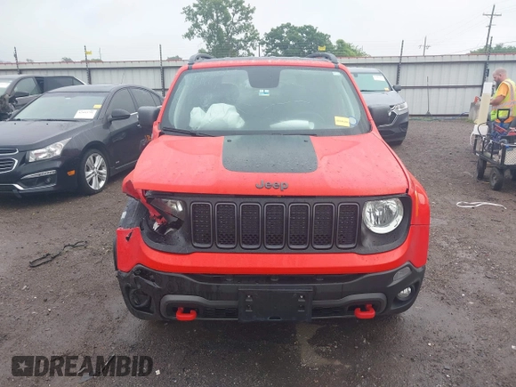 2019 Jeep Renegade Trailhawk with VIN ZACNJBC19KPK12456, listed as a IAAI auction lot 42418281 with 39,231 mi miles and . Bid and sale history available at DreamBid. Image 13.