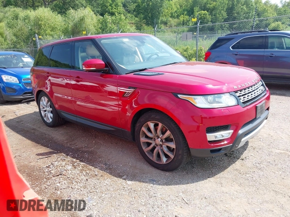 2015 Land Rover Range Rover Sport HSE with VIN SALWR2VF8FA616470, listed as a IAAI auction lot 42797021 with 140,876 mi miles and . Bid and sale history available at DreamBid. Image 1.