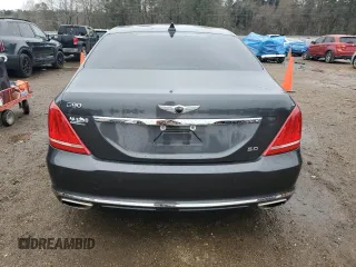 2019 Genesis G90 z VIN KMTF54JHXKU054443, wystawiony jako Copart lot #45126905 z przebiegiem 40 172 mil mil oraz Szkoda całkowita • Salvage title. Historia ofert i sprzedaży dostępna na DreamBid. Obrazek 6.