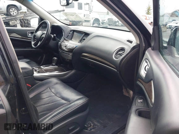2015 Infiniti QX60 with VIN 5N1AL0MM6FC541422, listed as a IAAI auction lot 41484158 with 160,616 mi miles and . Bid and sale history available at DreamBid. Image 5.