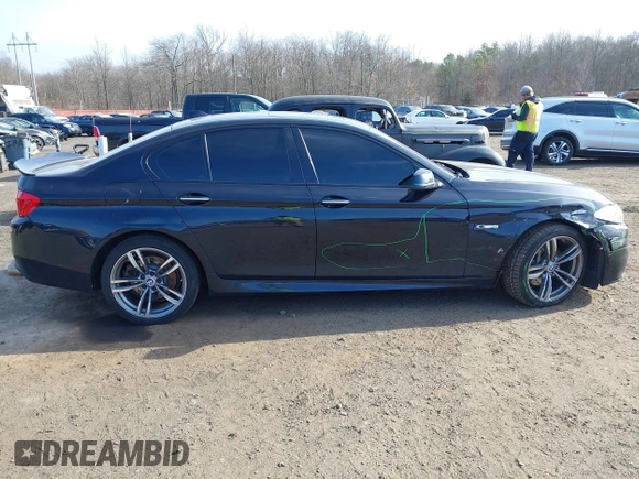 2013 BMW 5 Series 535i xDrive with VIN WBAFU7C50DDU77411, listed as a IAAI auction lot 41796299 with 138,944 mi miles and . Bid and sale history available at carsss.com. Image 13.