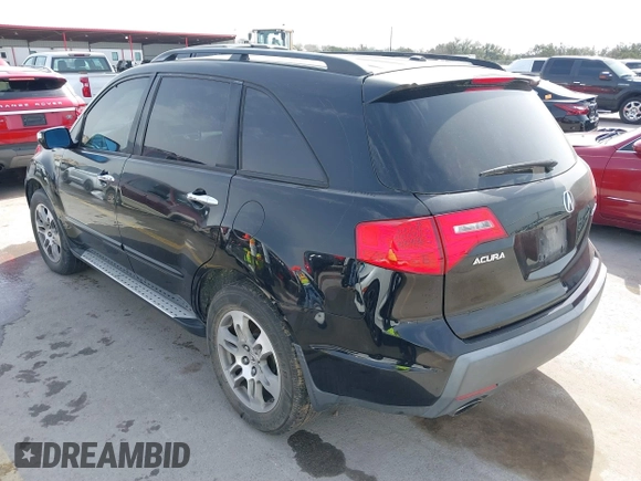 2007 Acura MDX with VIN 2HNYD28247H516905, listed as a IAAI auction lot 41655271 with 216,416 mi miles. Bid and sale history available at carsss.com. Image 3.