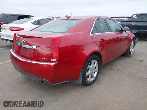 2008 Cadillac CTS AWD w/1SB with VIN 1G6DS57V880190008, listed as a IAAI auction lot 41560471 with 181,110 mi miles. Bid and sale history available at carsss.com. Image 4.