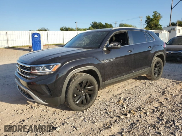 2022 Volkswagen Atlas SE with VIN 1V2JC2CA5NC219567, listed as a Copart auction lot 74005214 with 38,539 mi miles and Salvage title. Bid and sale history available at DreamBid. Image 1.