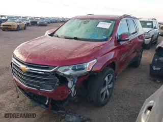 2018 Chevrolet Traverse LT Leather with VIN 1GNERHKW5JJ226081, listed as a IAAI auction lot 41281579 with 87,169 mi miles. Bid and sale history available at carsss.com. Image 2.