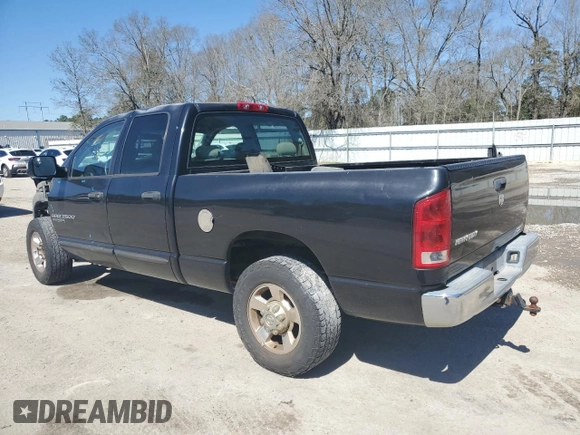 2006 Dodge Ram 2500 SLT with VIN 3D7KR28C56G236193, listed as a Copart auction lot 47048975 with 300,332 mi miles and Salvage Title. Bid and sale history available at carsss.com. Image 2.