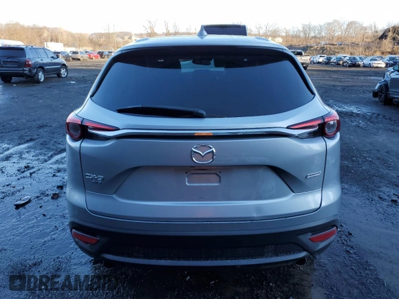 2017 Mazda CX-9 Touring with VIN JM3TCBCY7H0134198, listed as a Copart auction lot 83765684 with 0 mi miles and Salvage Title. Bid and sale history available at carsss.com. Image 6.