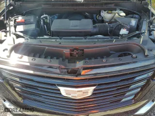 2021 Cadillac Escalade Premium Luxury Platinum with VIN 1GYS3DKL7MR168745, listed as a Copart auction lot 76098144 with 59,423 mi miles and Non Repairable. Bid and sale history available at carsss.com. Image 12.