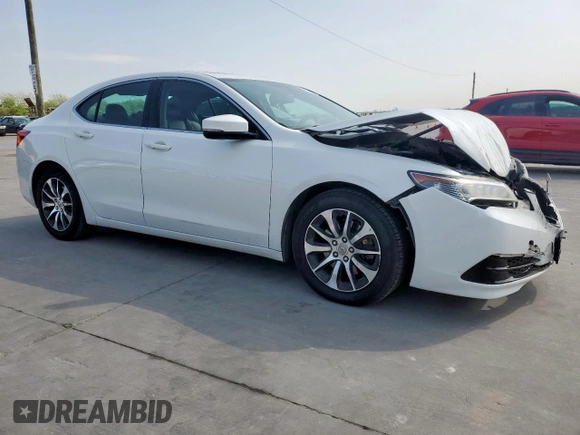 2017 Acura TLX with VIN 19UUB1F34HA002733, listed as a Copart auction lot 51341875 with 184,982 mi miles and Salvage Title. Bid and sale history available at carsss.com. Image 4.