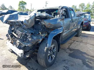 2017 Toyota Tacoma SR5 with VIN 3TMDZ5BN8HM030014, listed as a IAAI auction lot 42044102 with 1 mi miles. Bid and sale history available at carsss.com. Image 2.