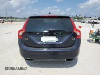2017 Volvo V60 Premier with VIN YV140MEK6H1331751, listed as a Copart auction lot 43836953 with 43,856 mi miles. Bid and sale history available at carsss.com. Image 6.
