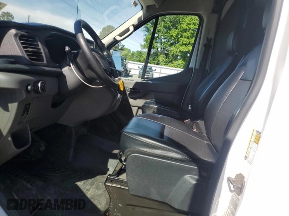 2021 Ford Transit Cargo z VIN 1FTBR1X85MKA45784, wystawiony jako Copart lot #58608665 z przebiegiem 65 342 mil mil oraz Szkoda całkowita • Salvage title. Historia ofert i sprzedaży dostępna na DreamBid. Obrazek 7.