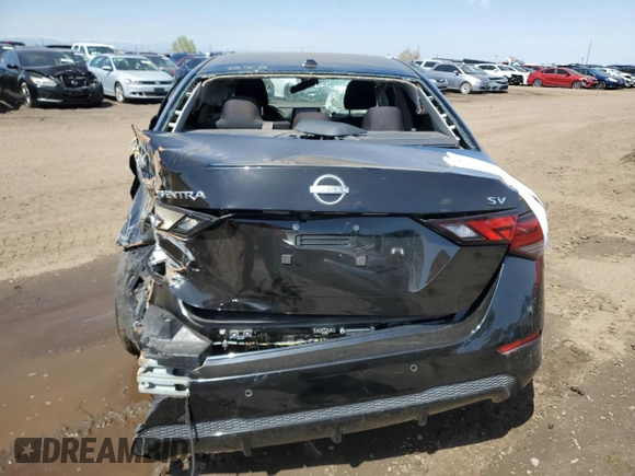 2024 Nissan Sentra SV with VIN 3N1AB8CV8RY217581, listed as a Copart auction lot 52254305 with 13,590 mi miles and Clean Title. Bid and sale history available at DreamBid. Image 6.