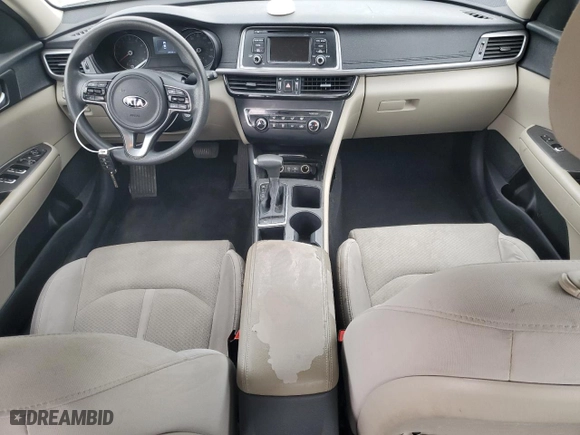 2016 Kia Optima LX with VIN 5XXGT4L35GG050405, listed as a Copart auction lot 50891065 with 134,046 mi miles and Salvage Title. Bid and sale history available at carsss.com. Image 8.