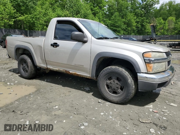 2005 Chevrolet Colorado Z85 with VIN 1GCDT146X58173496, listed as a Copart auction lot 56108525 with 208,997 mi miles and Clean title. Bid and sale history available at DreamBid. Image 4.