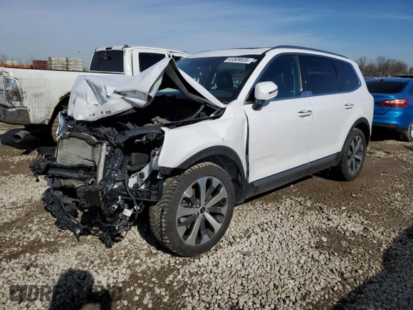 2022 Kia Telluride S with VIN 5XYP6DHC3NG211035, listed as a Copart auction lot 45509535 with 76,051 mi miles and Salvage Title. Bid and sale history available at DreamBid. Image 1.
