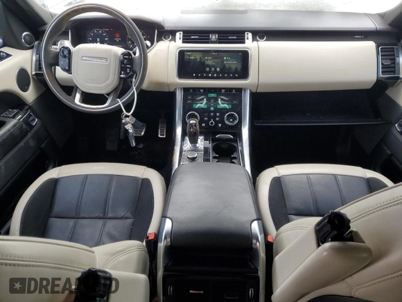 2021 Land Rover Range Rover Sport HST with VIN SALWS2RU5MA755546, listed as a Copart auction lot 45154405 with 44,813 mi miles and Clean Title. Bid and sale history available at carsss.com. Image 8.