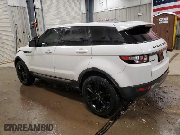 2013 Land Rover Range Rover Evoque Pure Plus with VIN SALVP2BG7DH744038, listed as a Copart auction lot 54497885 with 115,091 mi miles and Clean title. Bid and sale history available at DreamBid. Image 2.
