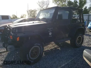 1999 Jeep Wrangler Sport with VIN 1J4FY19S6XP483793, listed as a Copart auction lot 49443725 with 118,225 mi miles and Clean Title. Bid and sale history available at carsss.com. Image 1.