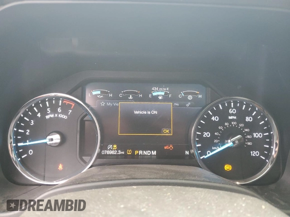 2019 Ford Expedition Max Limited with VIN 1FMJK2AT4KEA03732, listed as a Copart auction lot 55733215 with 76,962 mi miles and Salvage title. Bid and sale history available at DreamBid. Image 9.