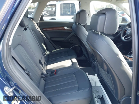 2022 Audi Q5 S line Premium Plus with VIN WA1EAAFY3N2118376, listed as a IAAI auction lot 42042234 with 25,509 mi miles and . Bid and sale history available at DreamBid. Image 8.