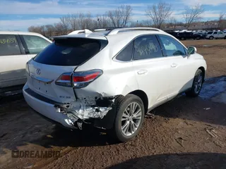2014 Lexus RX 350 with VIN JTJBK1BA5E2036886, listed as a IAAI auction lot 41645848 with 36,558 mi miles and . Bid and sale history available at DreamBid. Image 4.